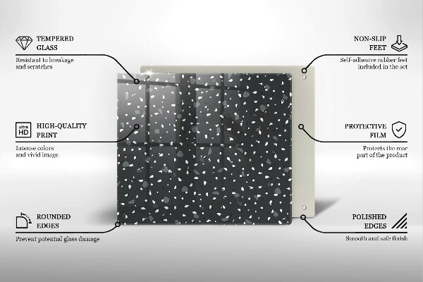 Sklo za varnou desku Dekorativní kámen