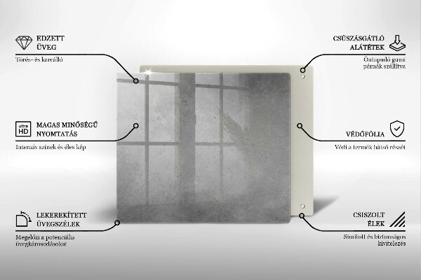 Sklo za varnou desku Betonová textura pozadí