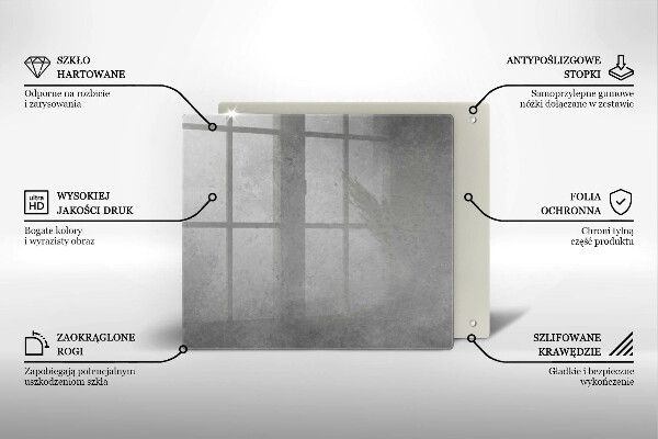 Sklo za varnou desku Betonová textura pozadí