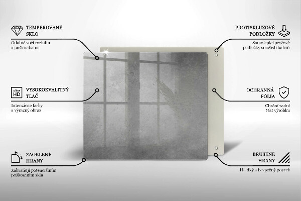 Sklo za varnou desku Betonová textura pozadí