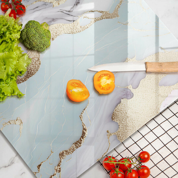 Sklo za varnou desku Pastelový mramor