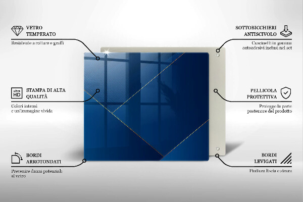 Sklo za varnou desku Moderní zázemí