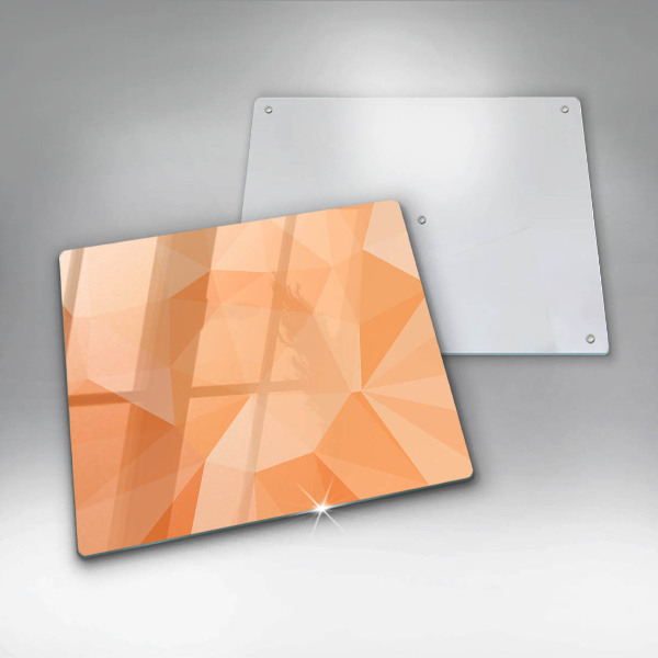 Sklo za varnou desku Geometrické pozadí