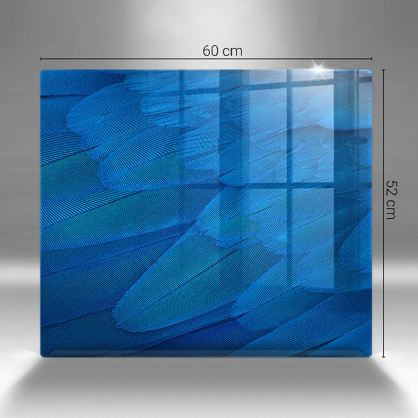 Sklo za varnou desku Ptačí peří