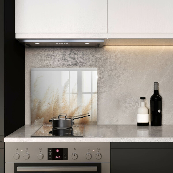 Sklo za varnou desku Pampová tráva