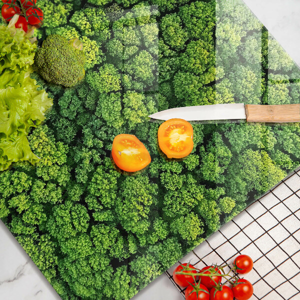 Sklo za varnou desku Přírodní mechová rostlina