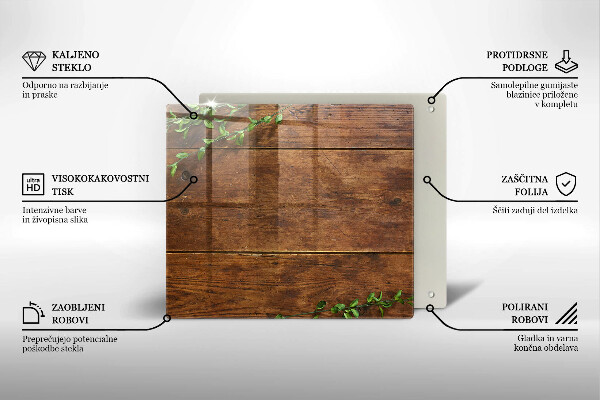 Sklo za varnou desku Dřevěné desky a listy