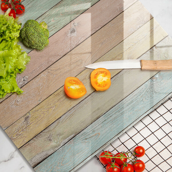 Sklo za varnou desku Barevné vintage desky