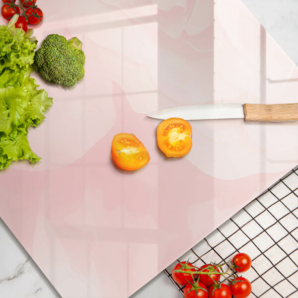 Sklo za varnou desku Pozadí pastelových růží