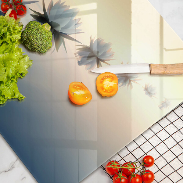 Skleněná deska za sporák Květy lilie na vodě