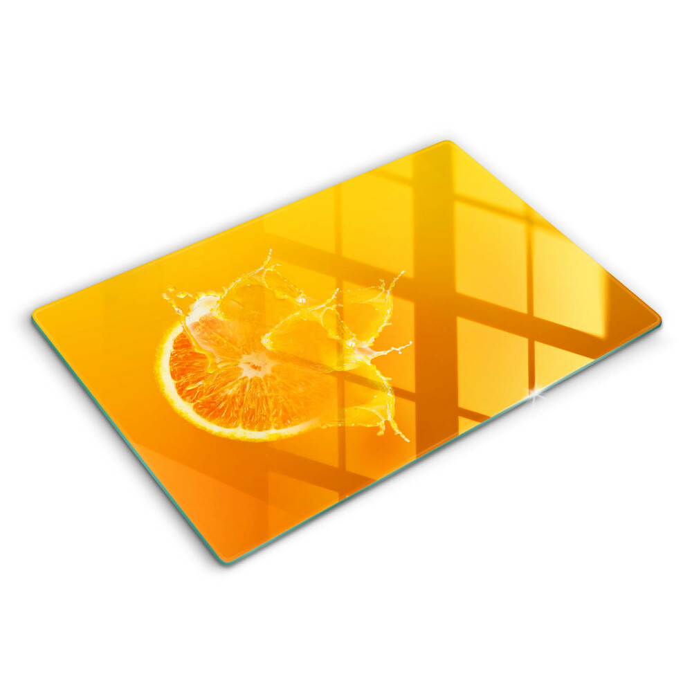 Skleněná deska za sporák Šťavnaté oranžové ovoce