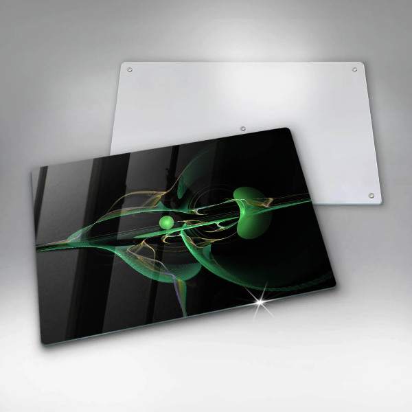 Skleněná deska za sporák Moderní abstrakce