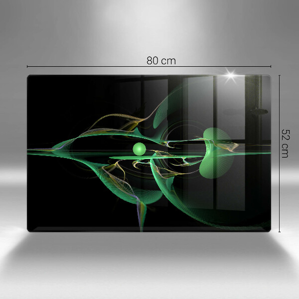 Skleněná deska za sporák Moderní abstrakce