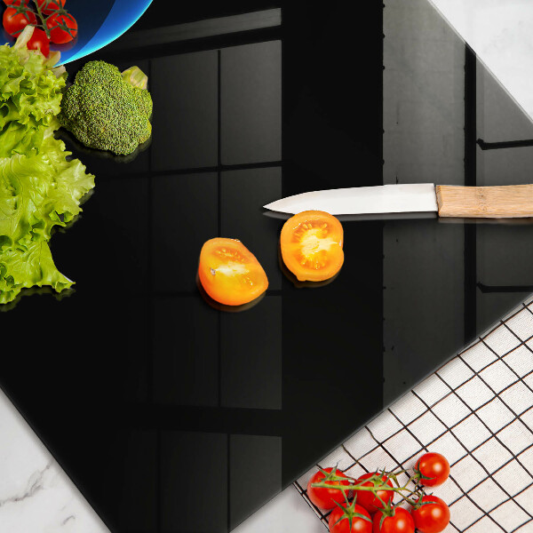 Skleněná deska za sporák Modré čáry kouře