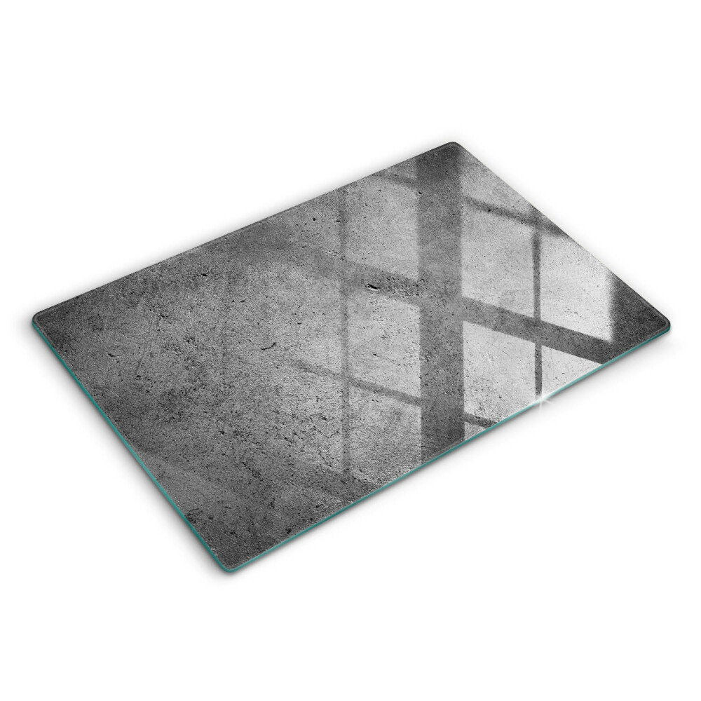 Skleněná deska za sporák Textura betonového kamene
