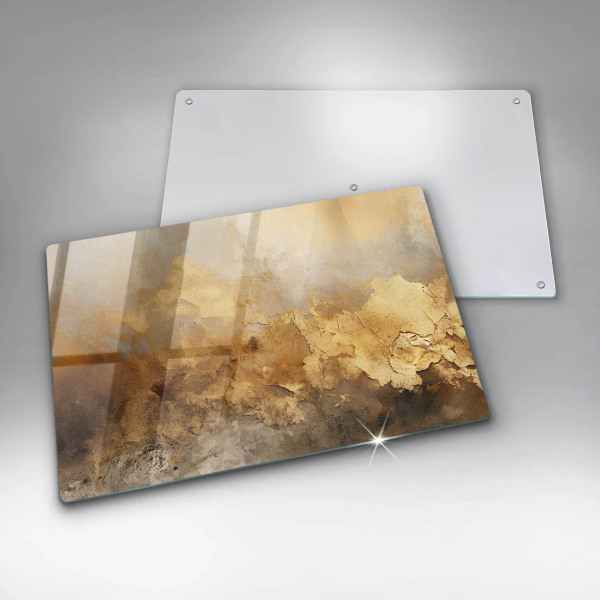 Skleněná deska za sporák Bohatá textura