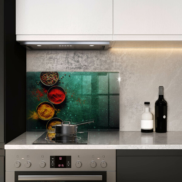 Skleněná deska za sporák Orientální koření