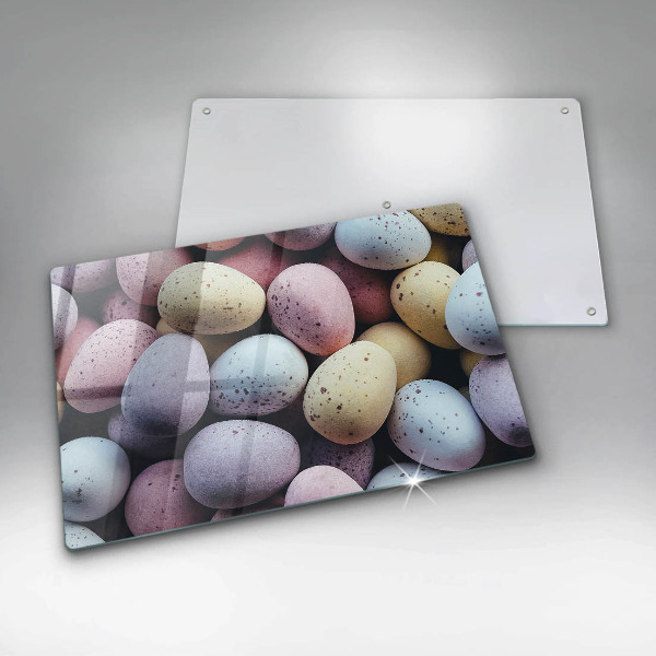 Skleněná deska za sporák velikonoční vajíčka