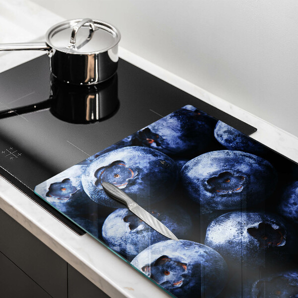 Skleněná deska za sporák Zblízka bobulí