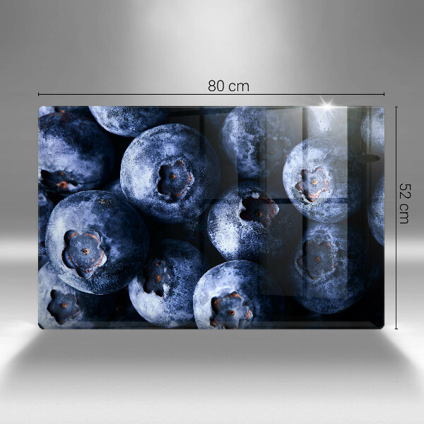 Skleněná deska za sporák Zblízka bobulí