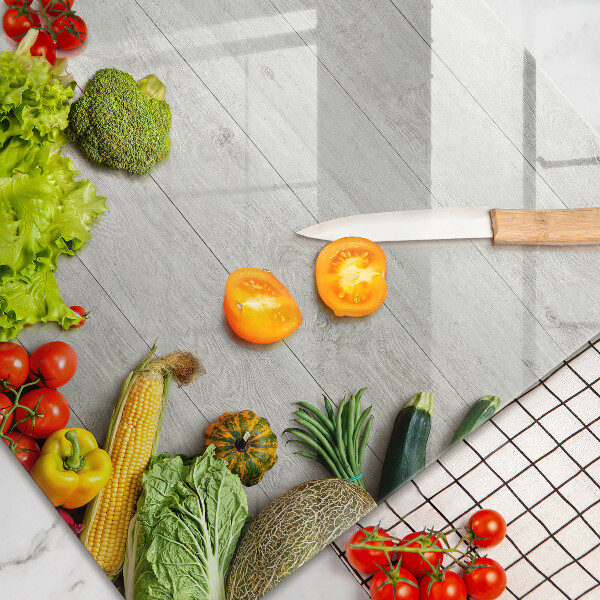 Skleněná deska za sporák Zelenina na krytech