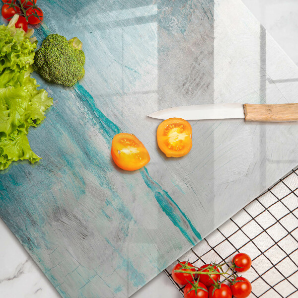 Skleněná deska za sporák Malování abstrakce pozadí