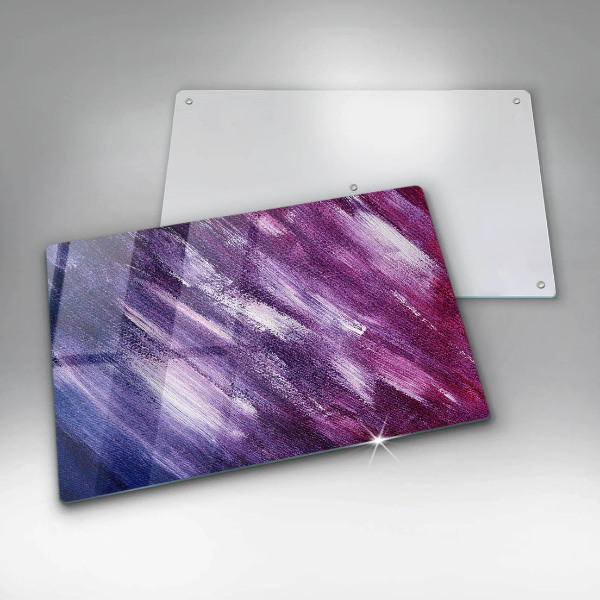 Skleněná deska za sporák Malování abstrakce