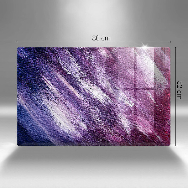 Skleněná deska za sporák Malování abstrakce