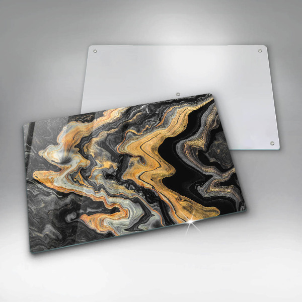 Skleněná deska za sporák Abstraktní struktura