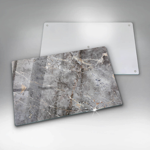 Skleněná deska za sporák Textura kamene