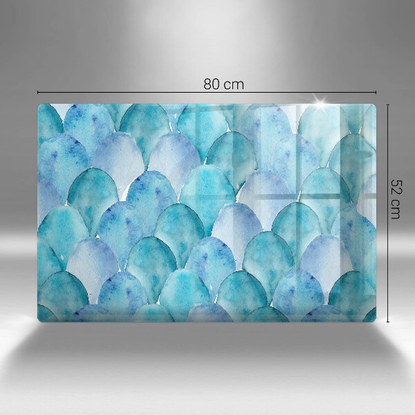 Skleněná deska za sporák Akvarelové váhy