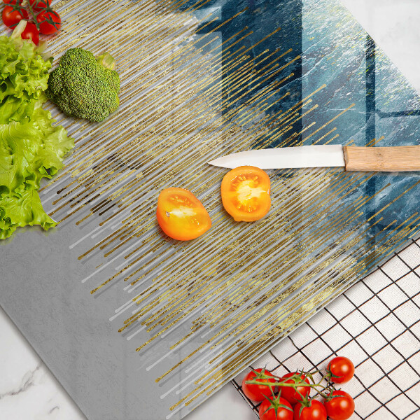 Skleněná deska za sporák Designérská abstrakce