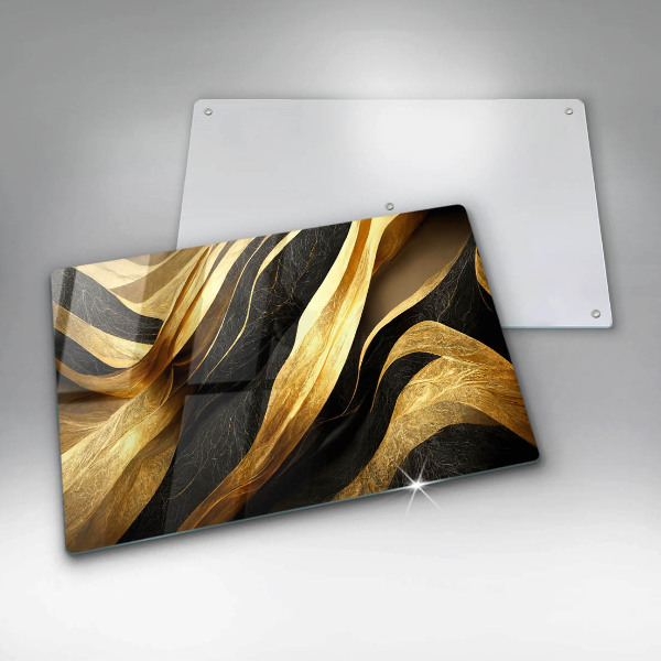 Skleněná deska za sporák Elegantní abstrakce