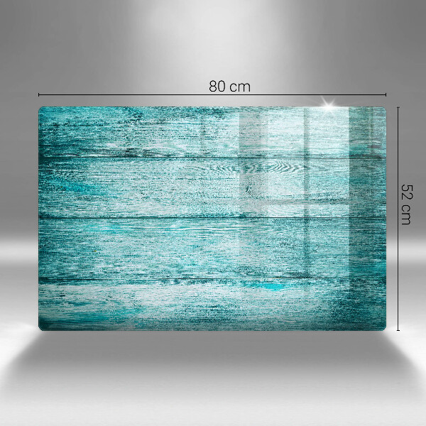 Skleněná deska za sporák Vintage dřevěné desky