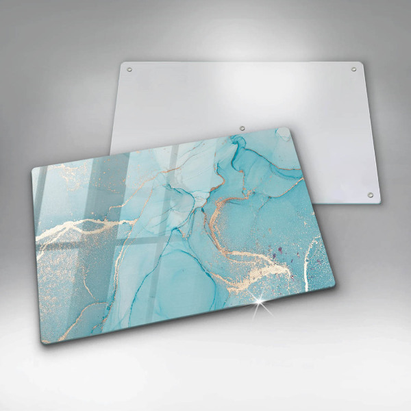 Skleněná deska za sporák Kamenná abstrakce