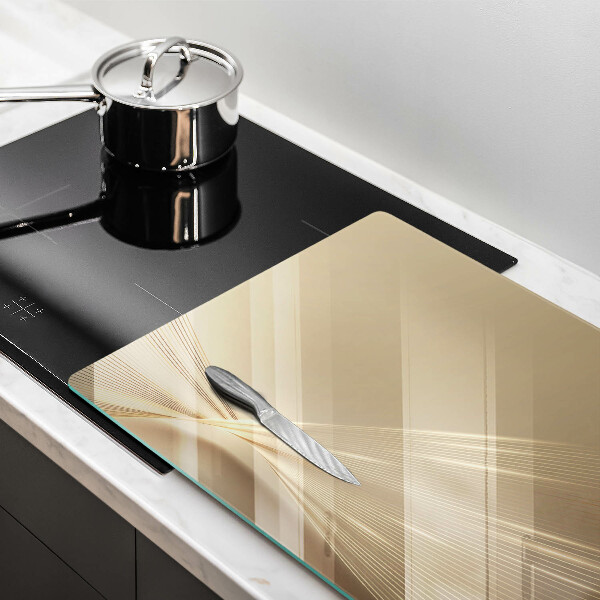 Skleněná deska za sporák Moderní abstrakce