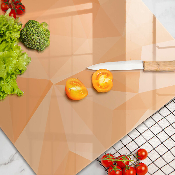 Skleněná deska za sporák Geometrické pozadí