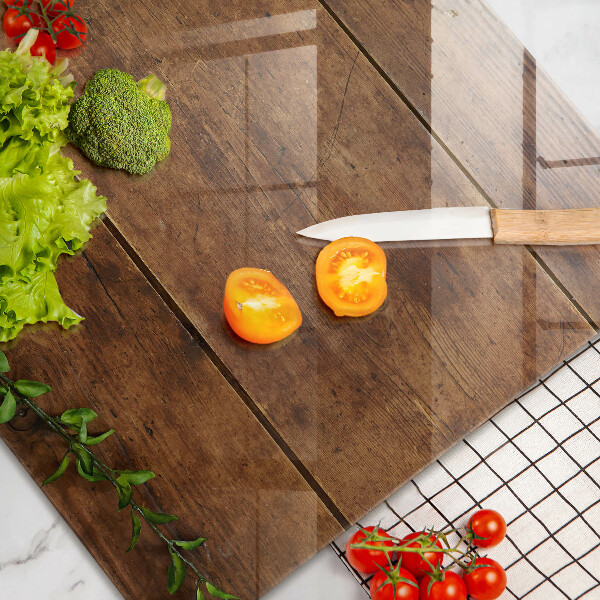 Skleněná deska za sporák Dřevěné desky a listy