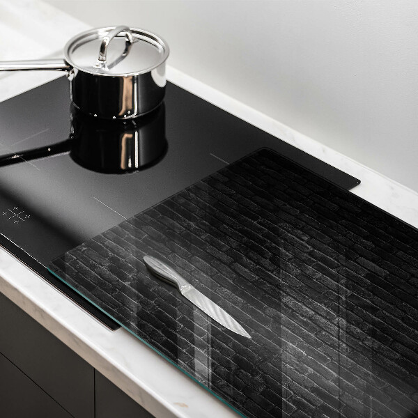 Skleněná deska za sporák Zeď cihlová zeď