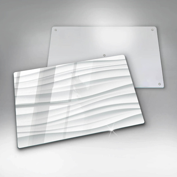 Skleněná deska za sporák Moderní struktura