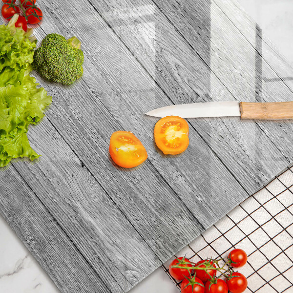 Skleněná deska za sporák Staré dřevěné desky