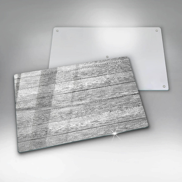 Skleněná deska za sporák Staré dřevěné desky