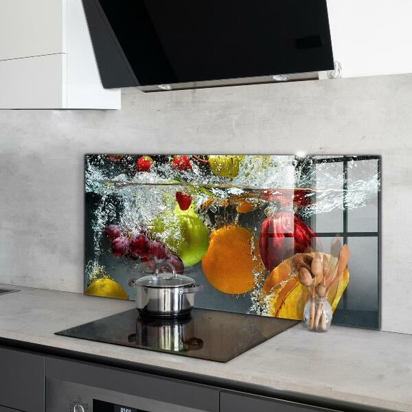 Skleněný panel Šťavnatá ovocná limonáda