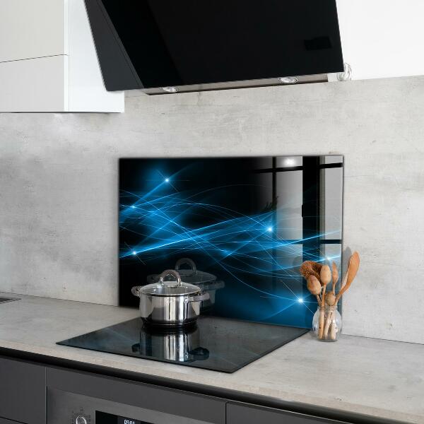 Skleněný panel Energetický diagram připojení