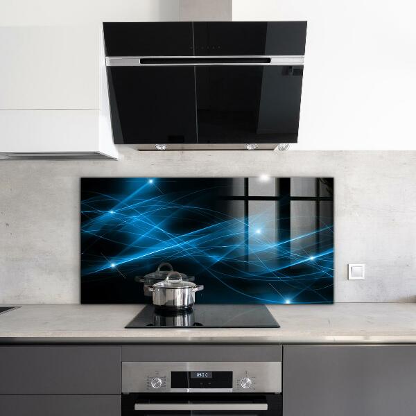 Skleněný panel Energetický diagram připojení