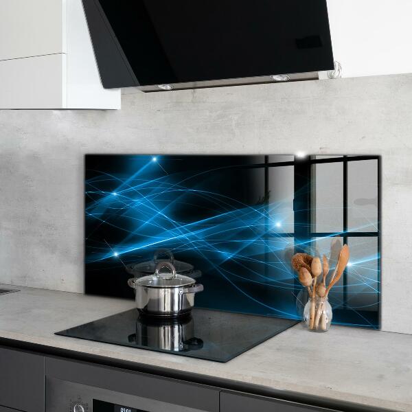 Skleněný panel Energetický diagram připojení