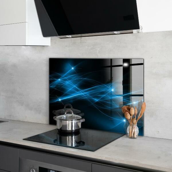 Skleněný panel Energetický diagram připojení