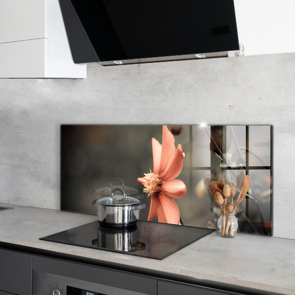 Skleněný panel Vintage poupě