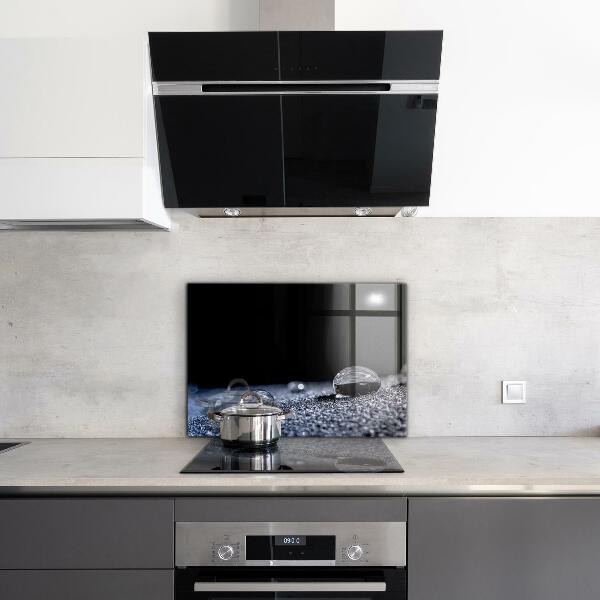 Skleněný panel Kapka rosy po ránu