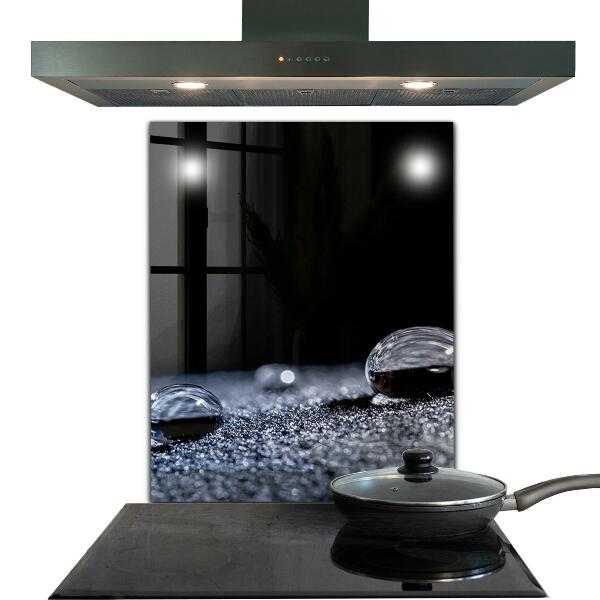 Skleněný panel Kapka rosy po ránu